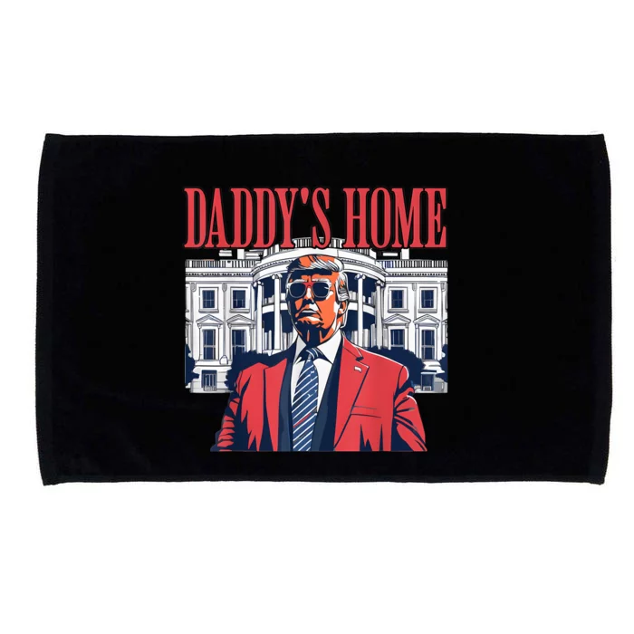 Trump 2024 Take America Back Daddys Home Trump 2024 Microfiber Hand Towel