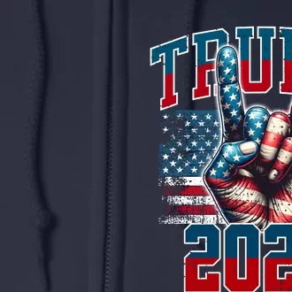 Trump 2024 Full Zip Hoodie