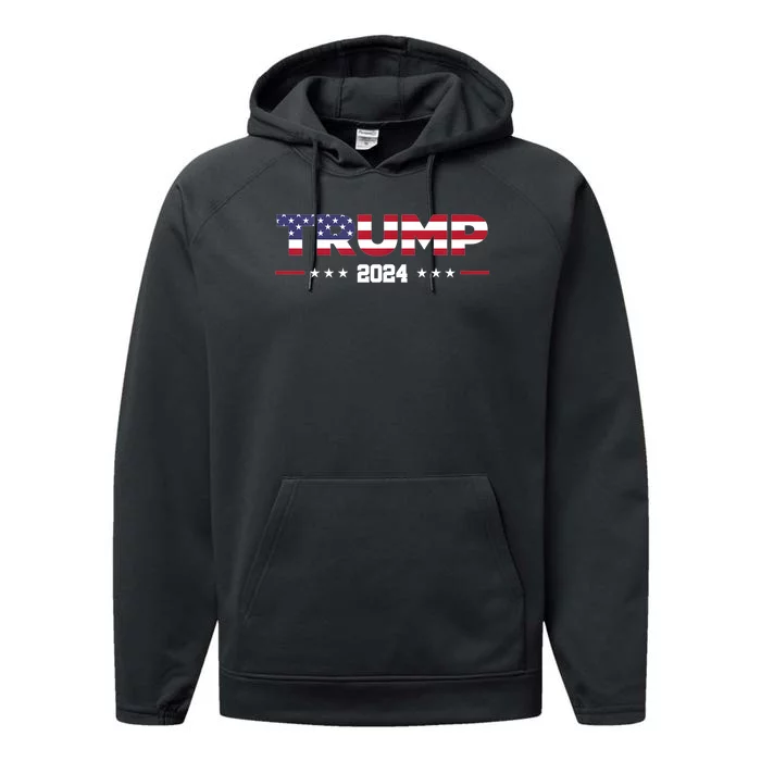 Trump 2024 Performance Fleece Hoodie