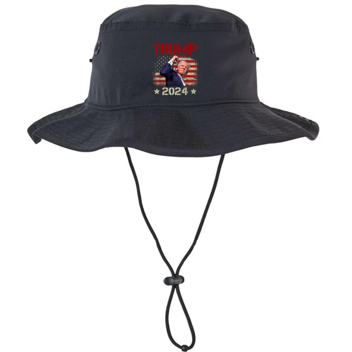 Trump 2024 Trump Legends Never Die Fight Legacy Cool Fit Booney Bucket Hat