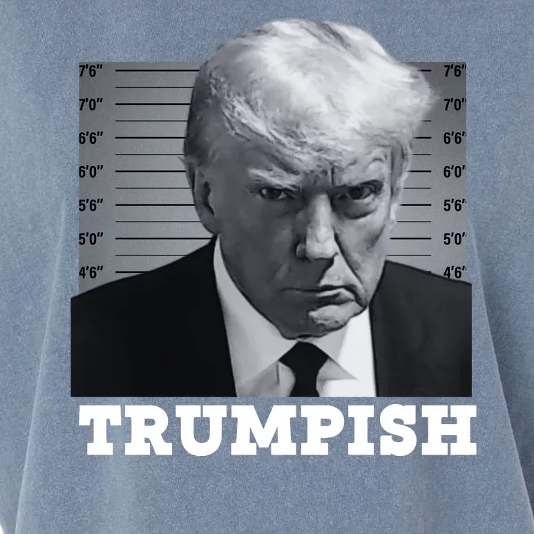 TRUMPISH 2024 Garment-Dyed Women's Muscle Tee