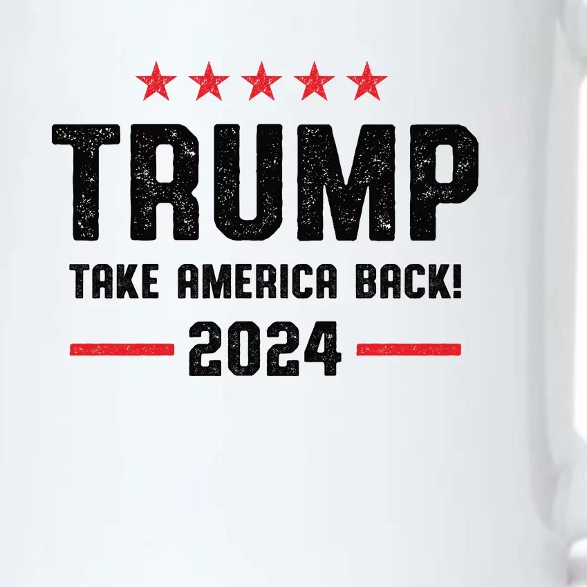 Trump 2024 Take America Back Black Color Changing Mug