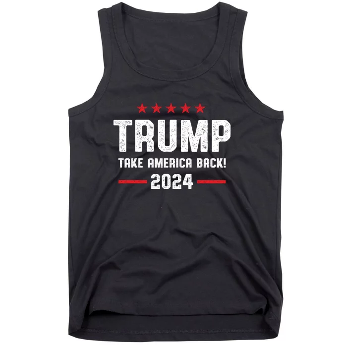 Trump 2024 Take America Back Tank Top