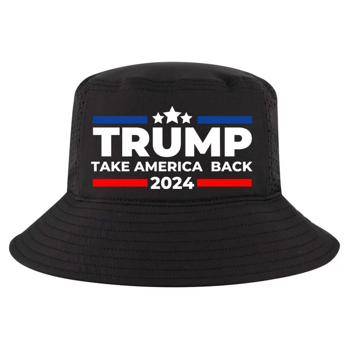 Trump 2024 Take Back America Cool Comfort Performance Bucket Hat