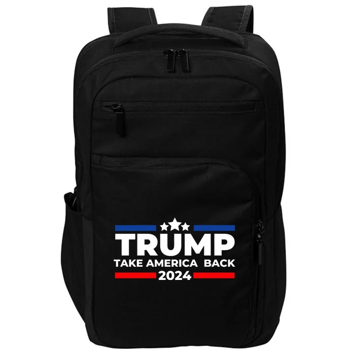 Trump 2024 Take Back America Impact Tech Backpack