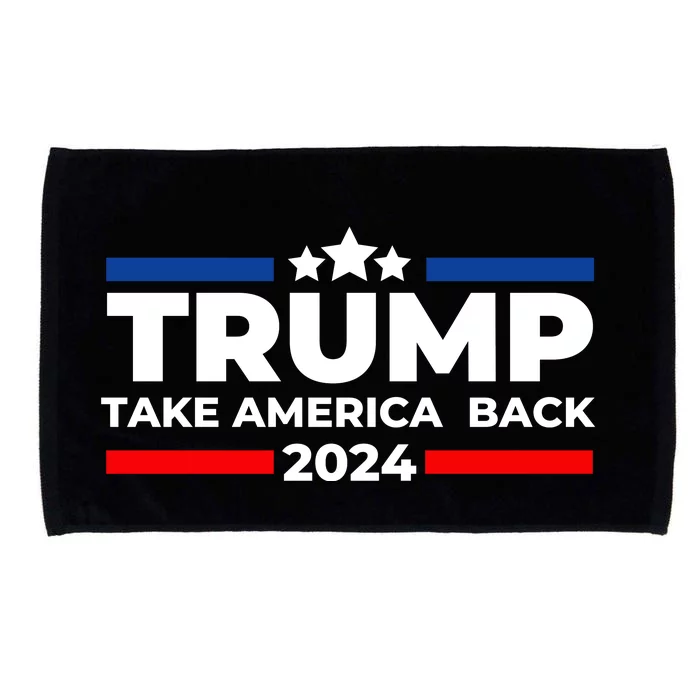 Trump 2024 Take Back America Microfiber Hand Towel