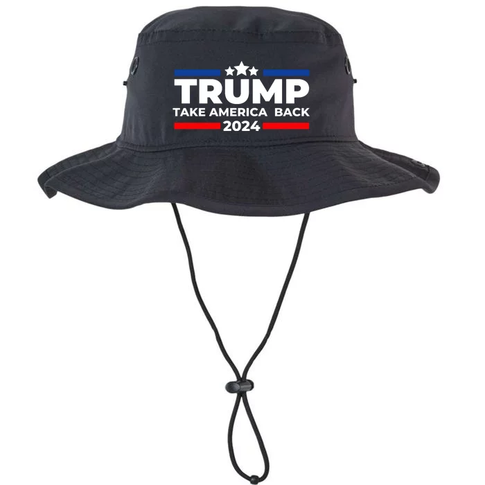 Trump 2024 Take America Back Trump 2024 Apparel Legacy Cool Fit Booney Bucket Hat