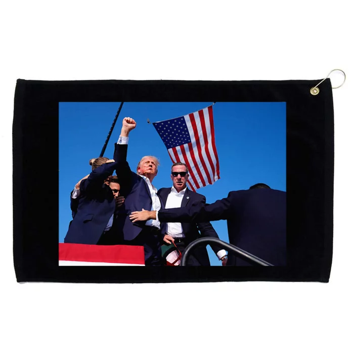 Trump 2024 This Is The Most Badass Picture In History Grommeted Golf Towel