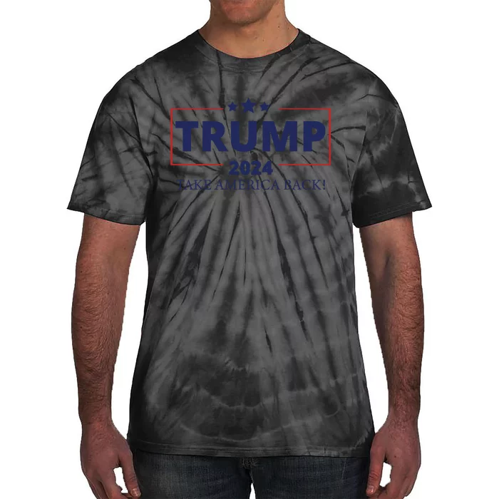 Trump 2024 Take America Back Tie-Dye T-Shirt