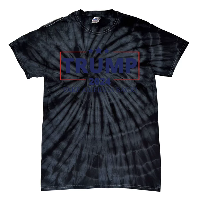 Trump 2024 Take America Back Tie-Dye T-Shirt