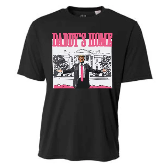 Trump 2024 Take America Back Daddys Home Trump Cooling Performance Crew T-Shirt