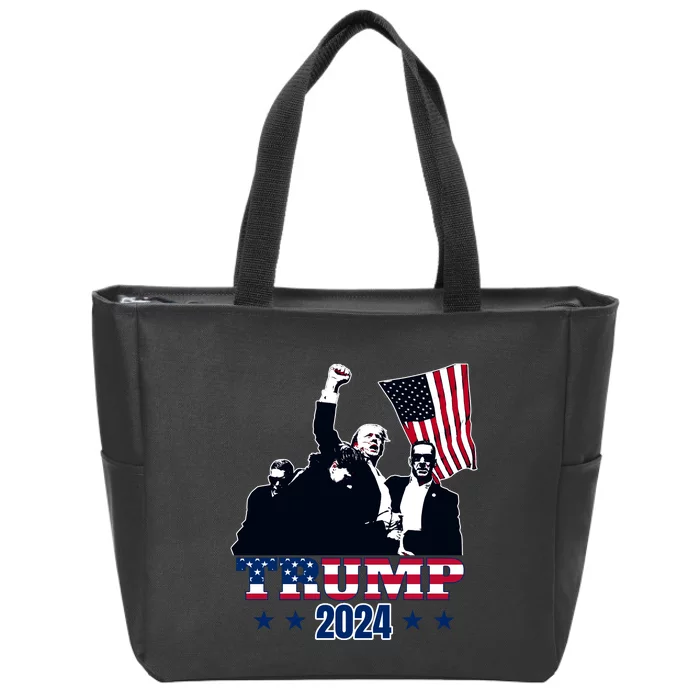 Trump 2024 Zip Tote Bag