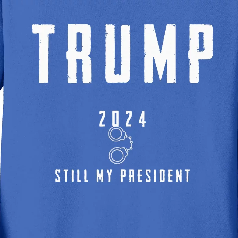 Trump 2024 Kids Long Sleeve Shirt