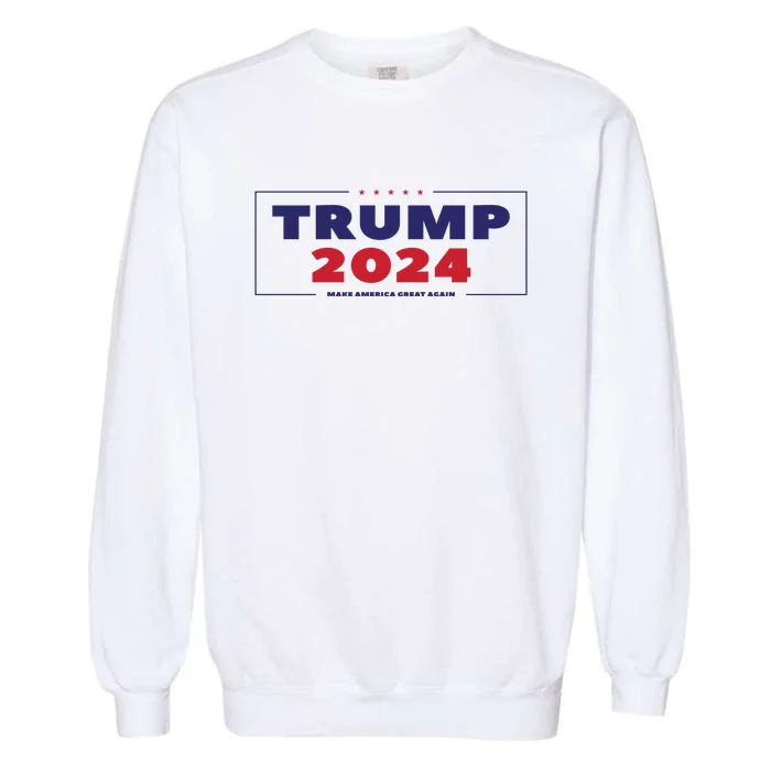 Trump 2024 Garment-Dyed Sweatshirt