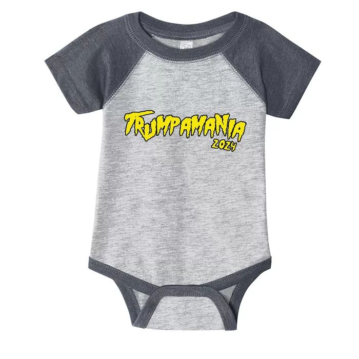 Trumpamania 2024 Infant Baby Jersey Bodysuit