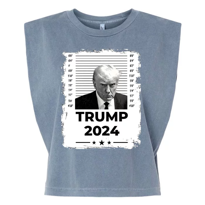 Trump 2024 Garment-Dyed Women's Muscle Tee