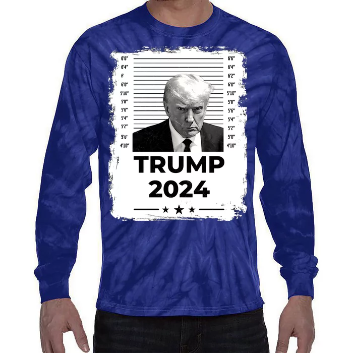 Trump 2024 Tie-Dye Long Sleeve Shirt