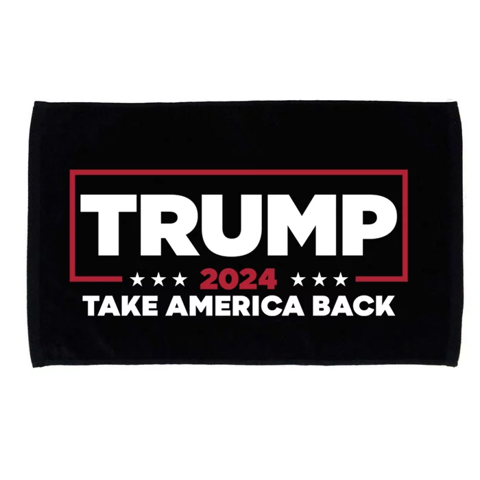 Trump 2024 Take America Back Microfiber Hand Towel