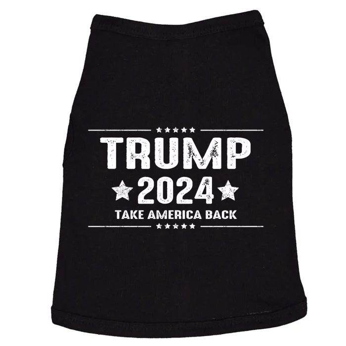 Trump 2024 Take America Back Doggie Tank