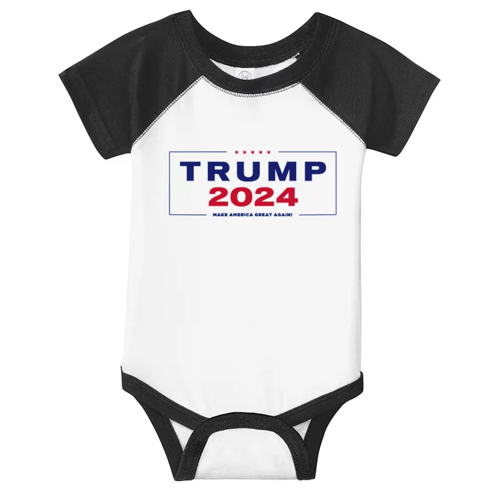 Trump 2024 Take America Back Infant Baby Jersey Bodysuit