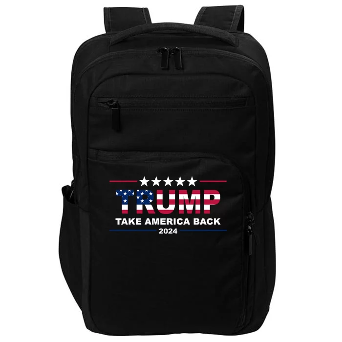 Trump 2024 Take America Back Usa Impact Tech Backpack