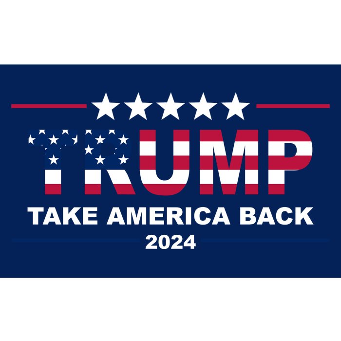 Trump 2024 Take America Back Usa Bumper Sticker