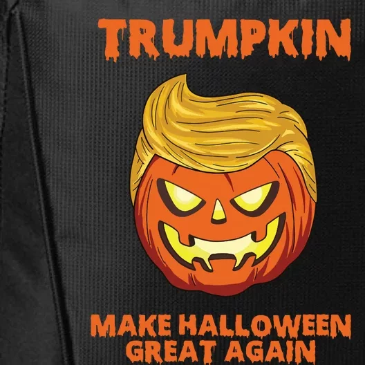 Trumpkin 2024 Usa Make Halloween Great Again Funny City Backpack