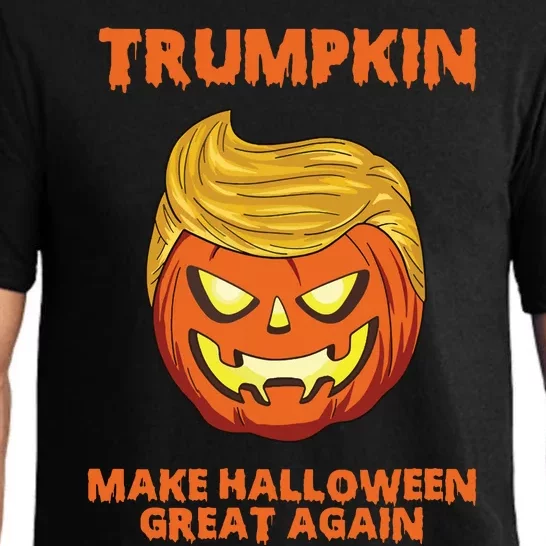 Trumpkin 2024 Usa Make Halloween Great Again Funny Pajama Set