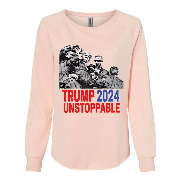 Trump 2024 Usa President Elections Pennsylvania Voters 2024 Womens California Wash Sweatshirt