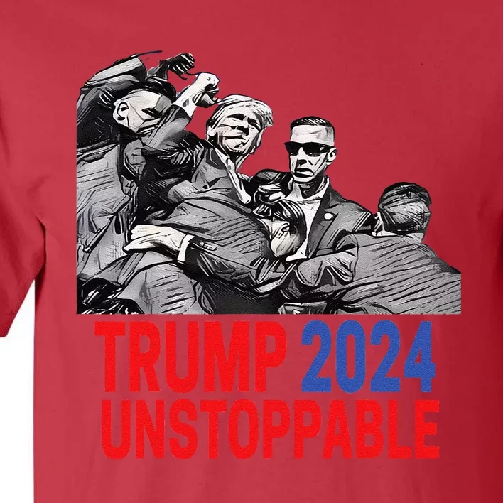 Trump 2024 Usa President Elections Pennsylvania Voters 2024 Tall T-Shirt