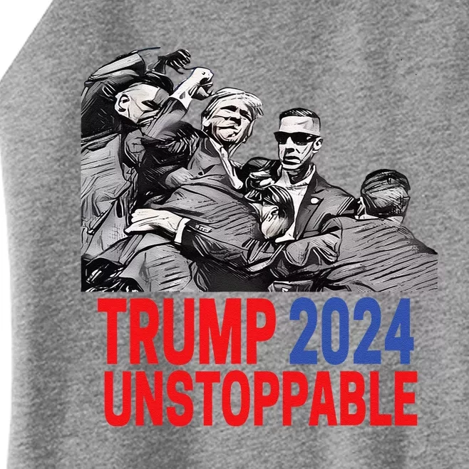 Trump 2024 Usa President Elections Pennsylvania Voters 2024 Women’s Perfect Tri Rocker Tank