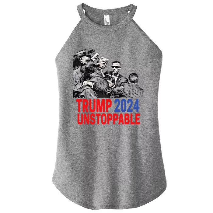 Trump 2024 Usa President Elections Pennsylvania Voters 2024 Women’s Perfect Tri Rocker Tank