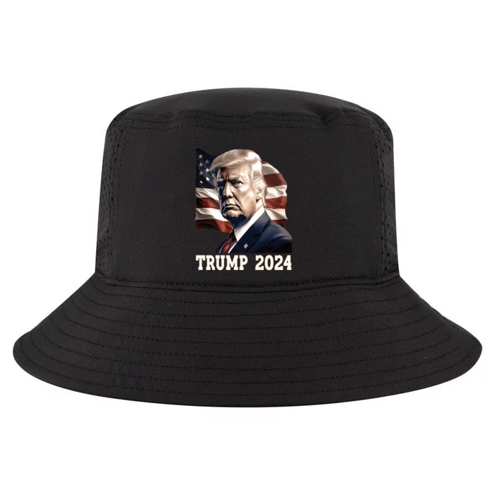 American President Donald Trump 2024 Election Cool Comfort Performance Bucket Hat