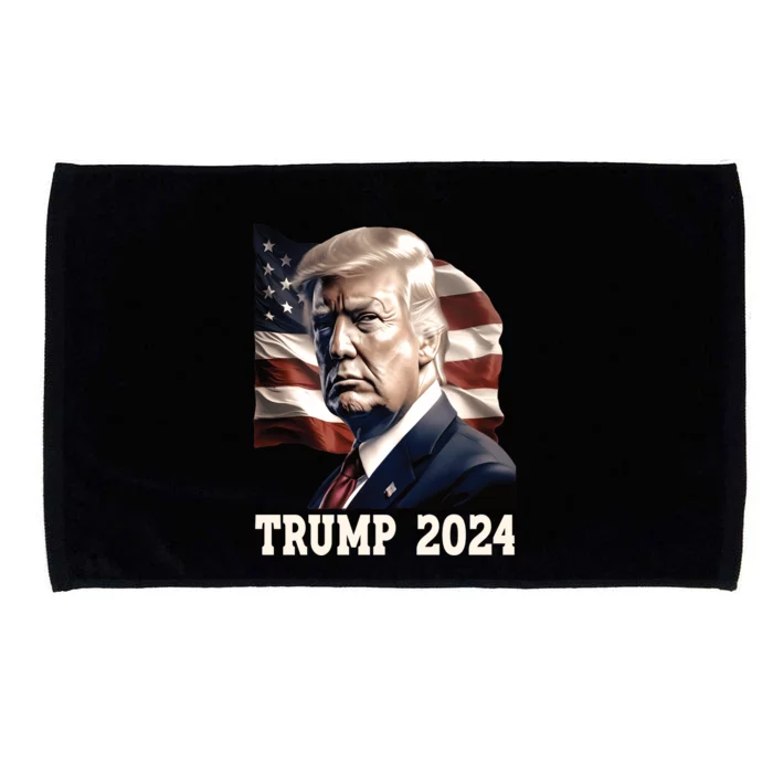 American President Donald Trump 2024 Election Microfiber Hand Towel