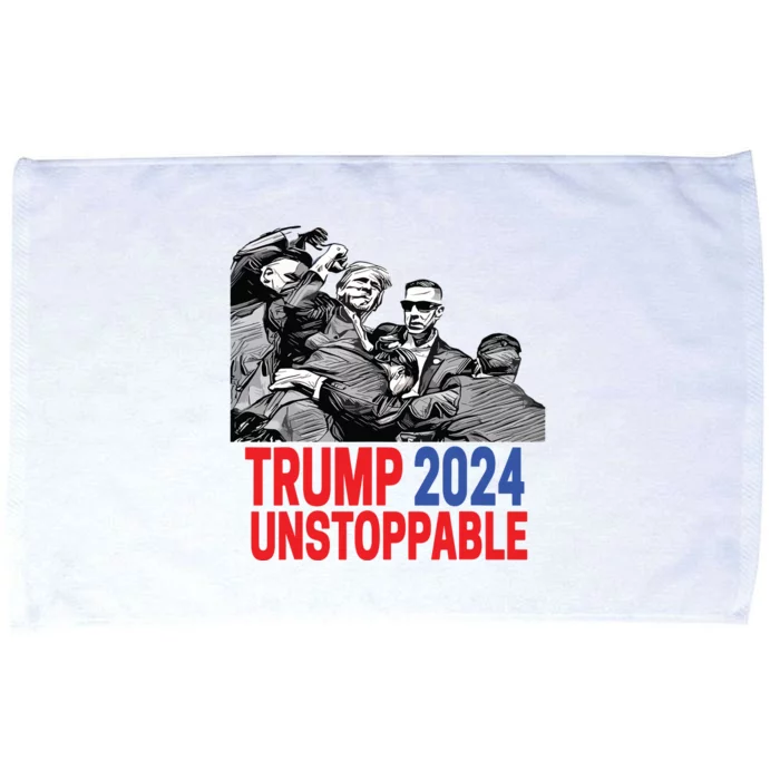 Trump 2024 Usa President Elections Pennsylvania Voters 2024 Microfiber Hand Towel