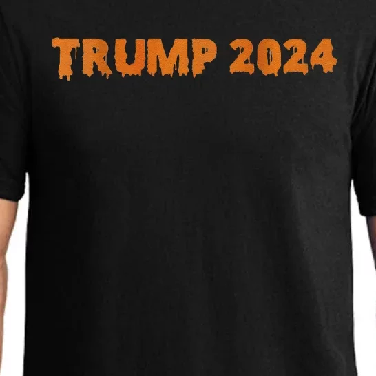 Trumpkin 2024 Usa Make Halloween Great Again Funny Pajama Set