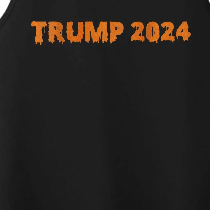 Trumpkin 2024 Usa Make Halloween Great Again Funny Performance Tank