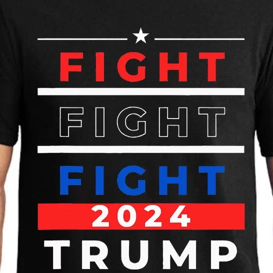 Trump 2024 Us President Will Not Stop Fight For America Pajama Set