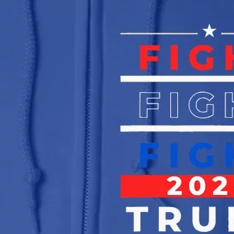 Trump 2024 Us President Will Not Stop Fight For America Full Zip Hoodie