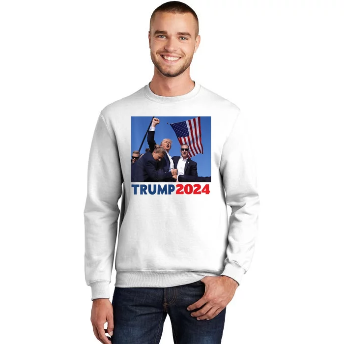 Trump 2024 Us Flag Donald Trump Election Rally Shooting 2024 Sweatshirt