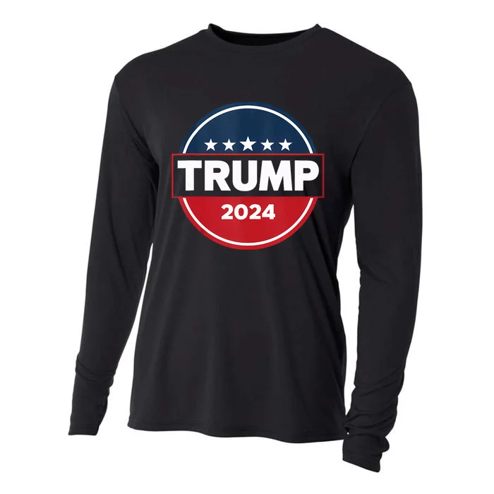 Trump 2024 Usa Election Cooling Performance Long Sleeve Crew