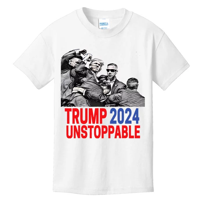 Trump 2024 Usa President Elections Pennsylvania Voters 2024 Kids T-Shirt