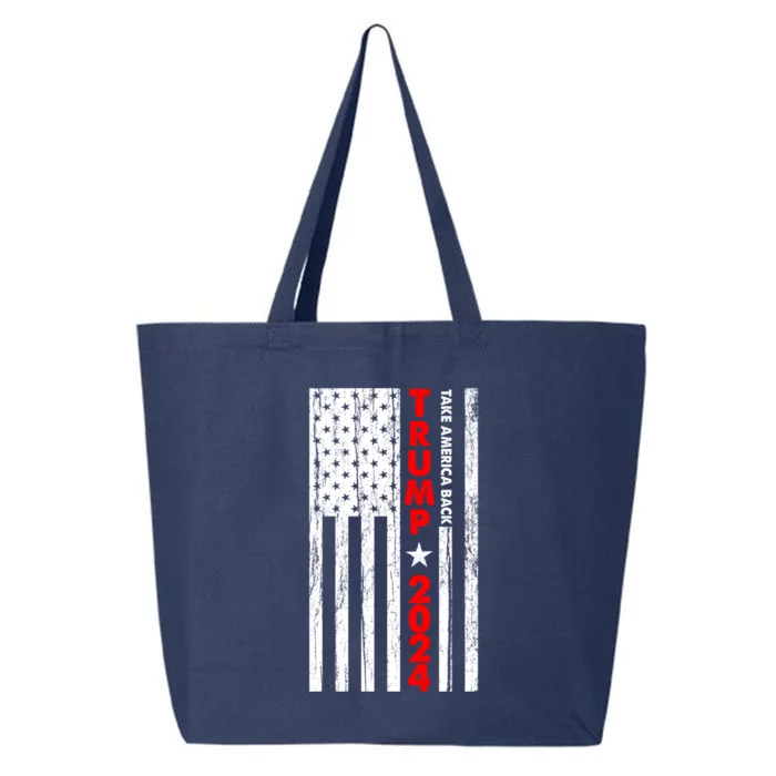 Trump 2024 Usa President Take America Back Cool Gift 25L Jumbo Tote