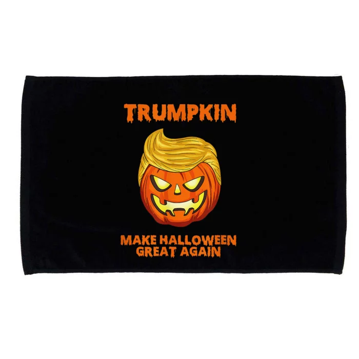 Trumpkin 2024 Usa Make Halloween Great Again Funny Microfiber Hand Towel