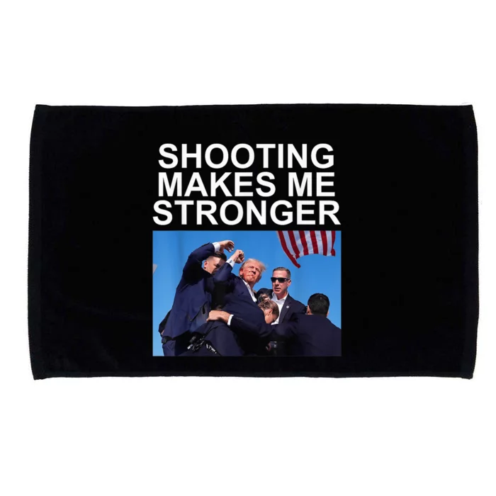 Trump 2024 Us Flag Donald Trump Election Rally Shooting 2024 Microfiber Hand Towel