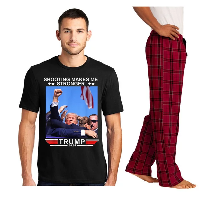 Trump 2024 Us Flag Donald Trump Election Rally Shooting 2024 Pajama Set