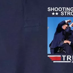 Trump 2024 Us Flag Donald Trump Election Rally Shooting 2024 Softstyle Adult Sport Polo