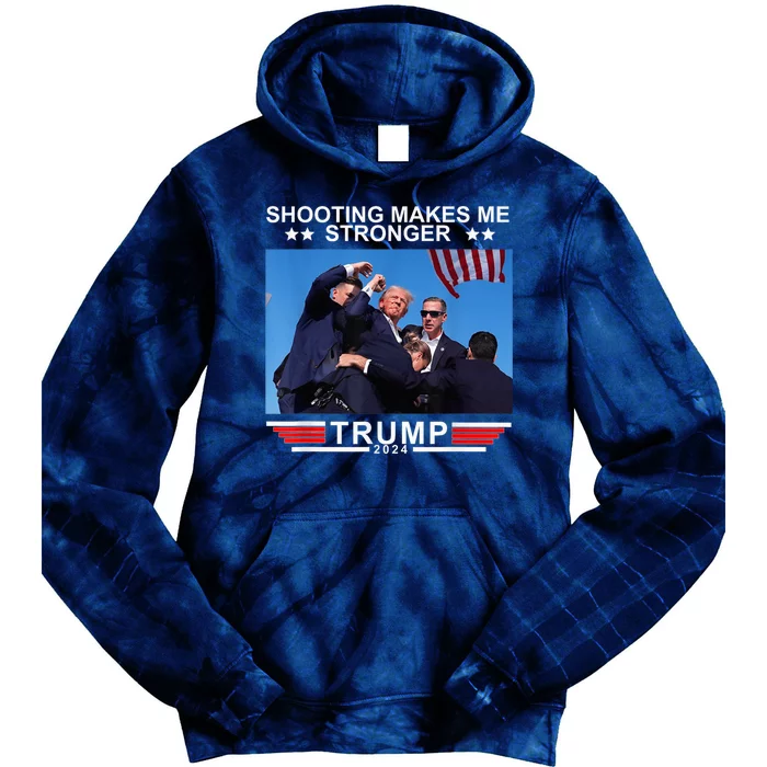 Trump 2024 Us Flag Donald Trump Election Rally Shooting 2024 Tie Dye Hoodie