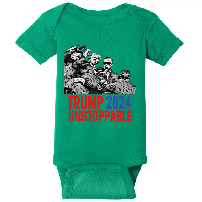 Trump 2024 Usa President Elections Pennsylvania Voters 2024 Baby Bodysuit