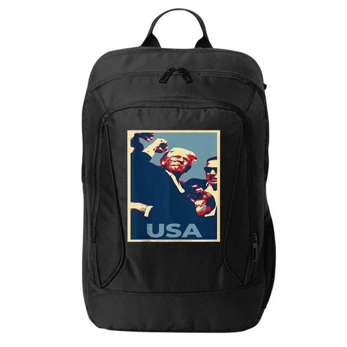 Trump 2024 Usa Poster Design City Backpack